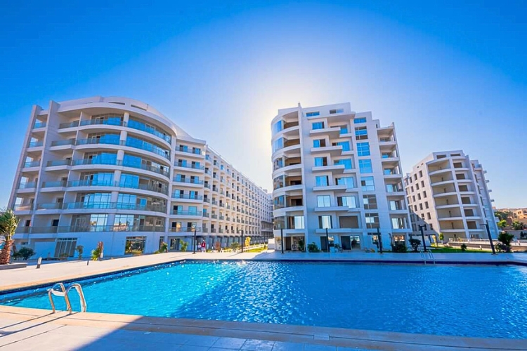 Apartment + roof terrace in Hurghada -  private beach